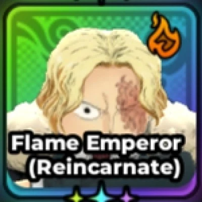 Flame Emperor (Reincarnate) unit portrait in Anime Expeditions