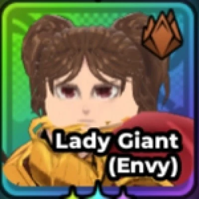 Lady Giant (Envy) unit portrait in Anime Expeditions
