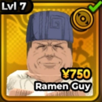 Ramen Guy unit portrait in Anime Expeditions