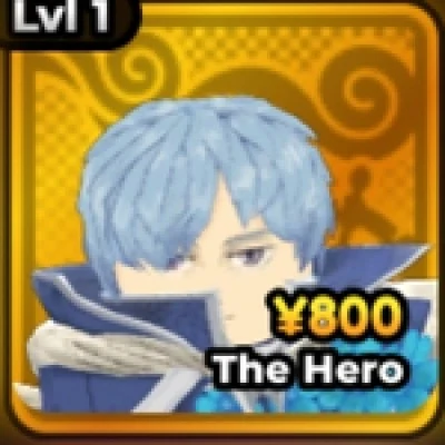 The Hero unit portrait in Anime Expeditions